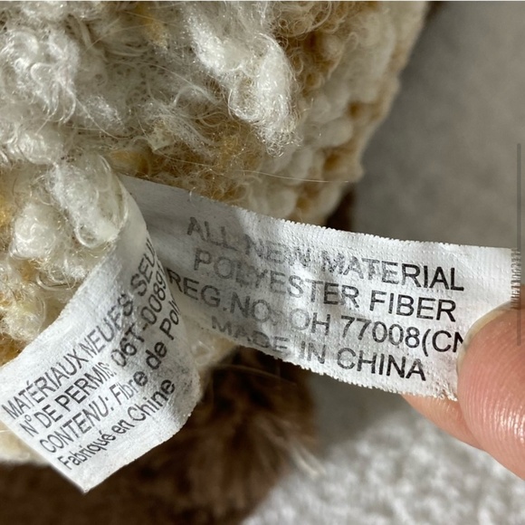 5/$25 Plush Gnome With Fuzzy Green Hat & Striped Shirt - Picture 5 of 15